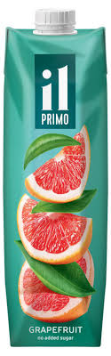 1л "IL PRIMO" сок грейпфрутовый с мякотью восстановленный
