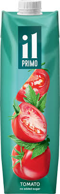 1л "IL PRIMO" сок томатный с солью с мякотью восстановленный