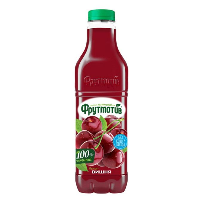 Фрутмотив 1,5л "Яркая вишня" из яблок и вишни