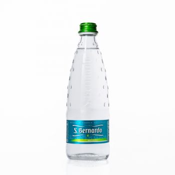 Вода"San Bernardo Naturale"("Сан Бернардо Натуреле") 0,33л х 24 ст/бут, минеральная природная столовая питьевая негазированная