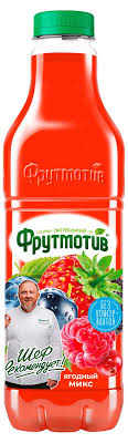 Фрутмотив 1,5л «Ягодный микс» из яблок, винограда, малины,черной смородины,вишни,ежевики,клюквы