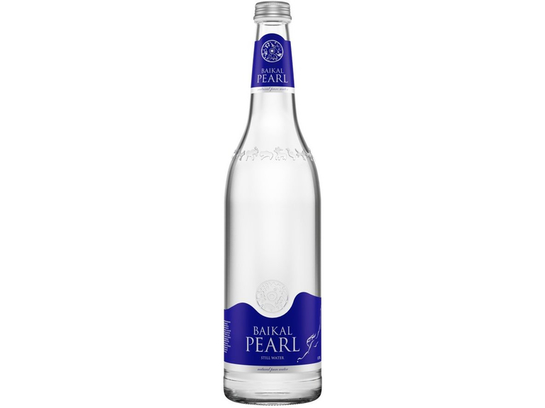 Природная вода "Жемчужина Байкала" Baikal pearl  0,75 л., стекло