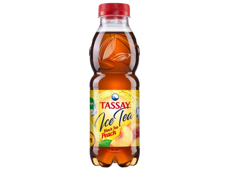 TASSAY ICE TEA Черный чай с персиком 0,5 ПЭТ