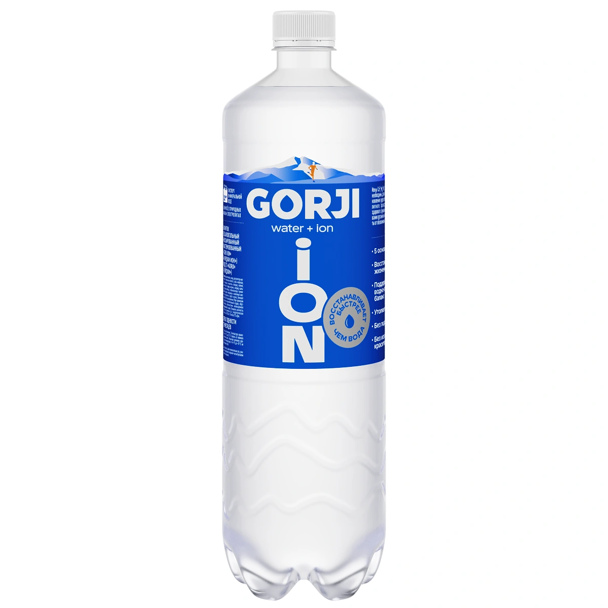 Вода минеральная природная лечебно-столовая питьевая газированная  «GORJI» 1 л ПЭТ
