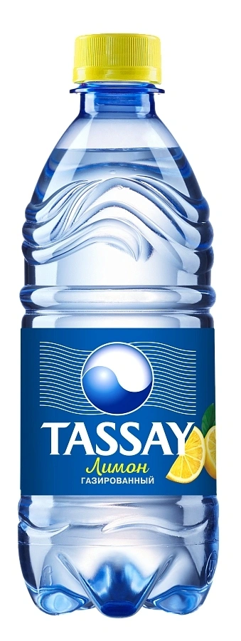Вода со вскусом лимона TASSAY 0,5 ПЭТ газ