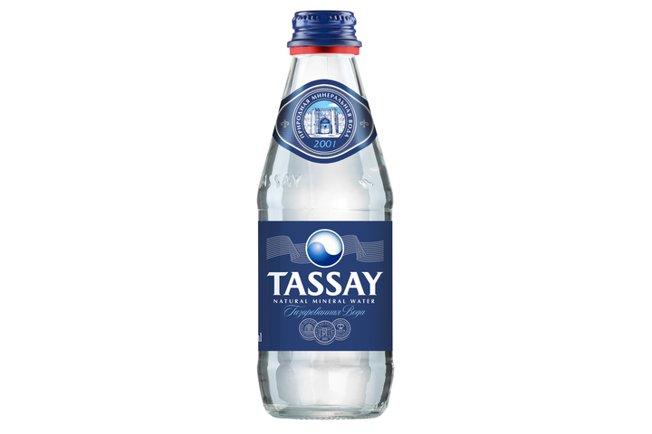 Вода TASSAY 0,25 стекло газ