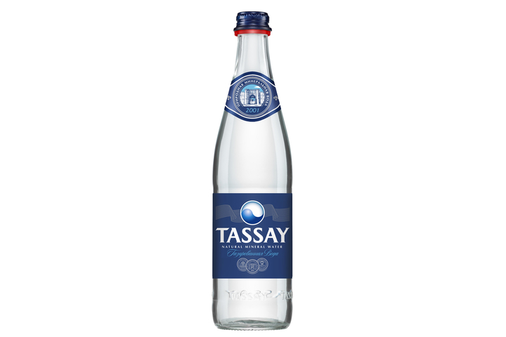 Вода TASSAY 0,5 стекло газ