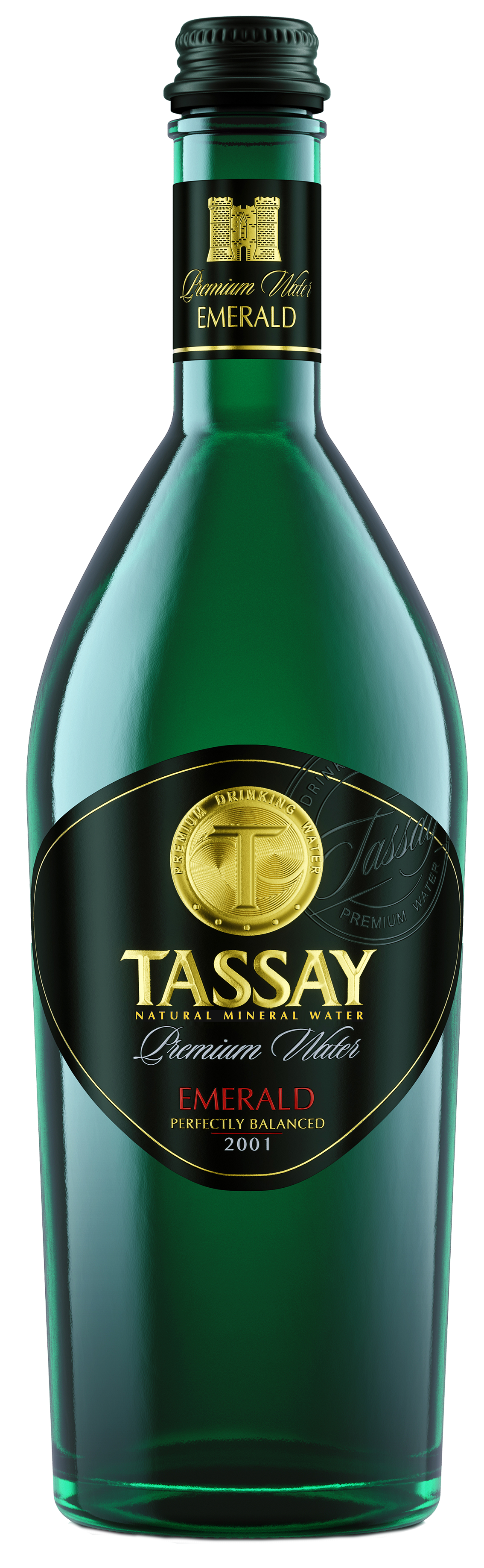 Элитная Вода TASSAY EMERALD 0,75 газ